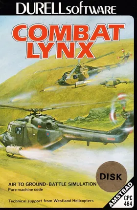 Combat Lynx (UK) (1985) box cover front